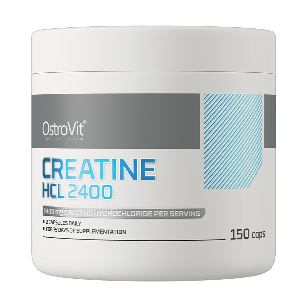 OstroVit Creatine HCL 2400 mg 150kaps. Chlorowodorek Kreatyny HCL