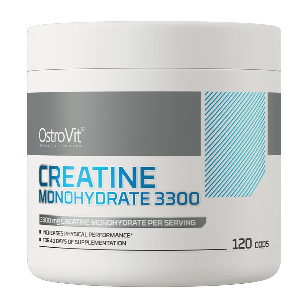OstroVit Monohydrat Kreatyny 3300 mg - suplement diety 120 kaps. - suplement