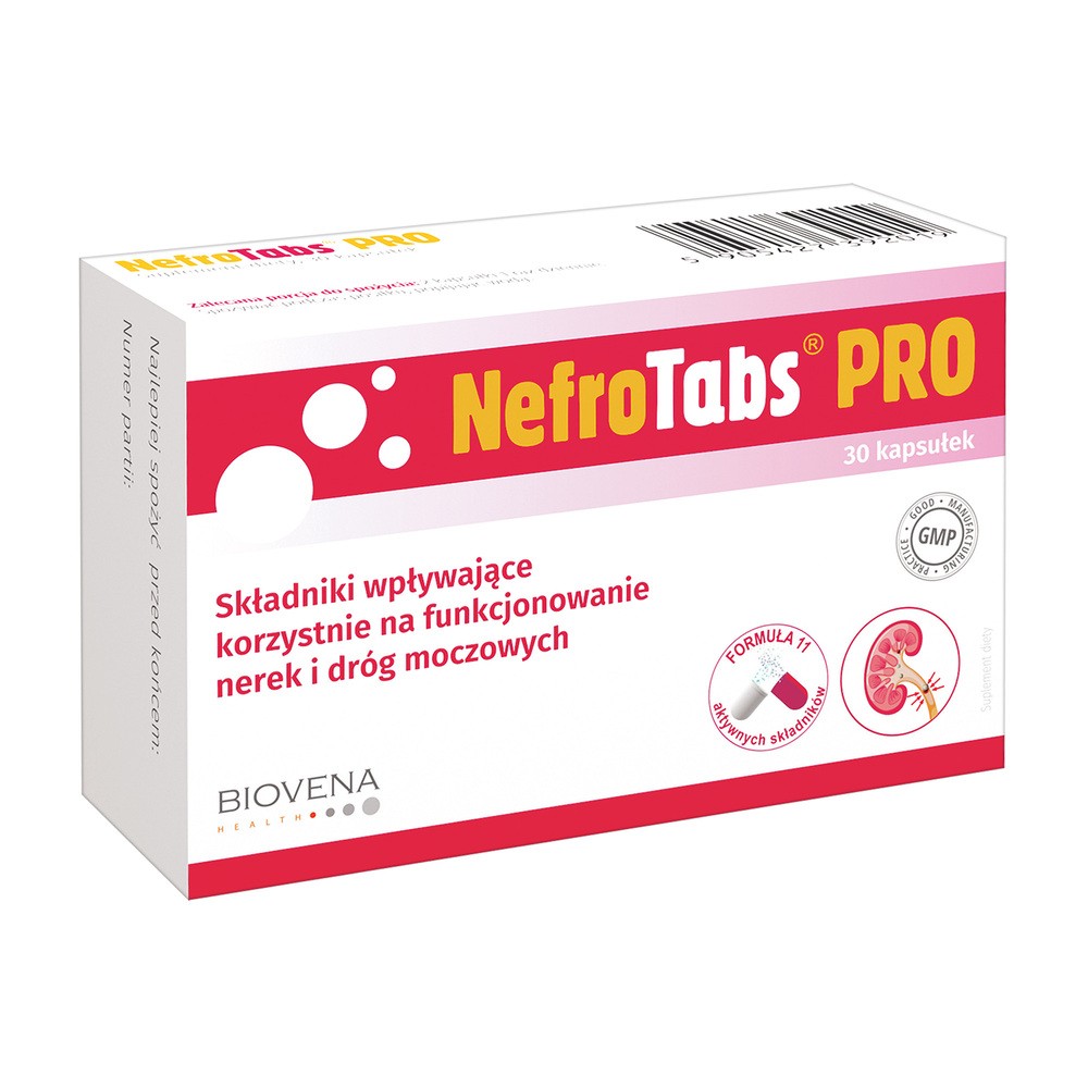 Nefrotabs Pro, 30 kapsułek