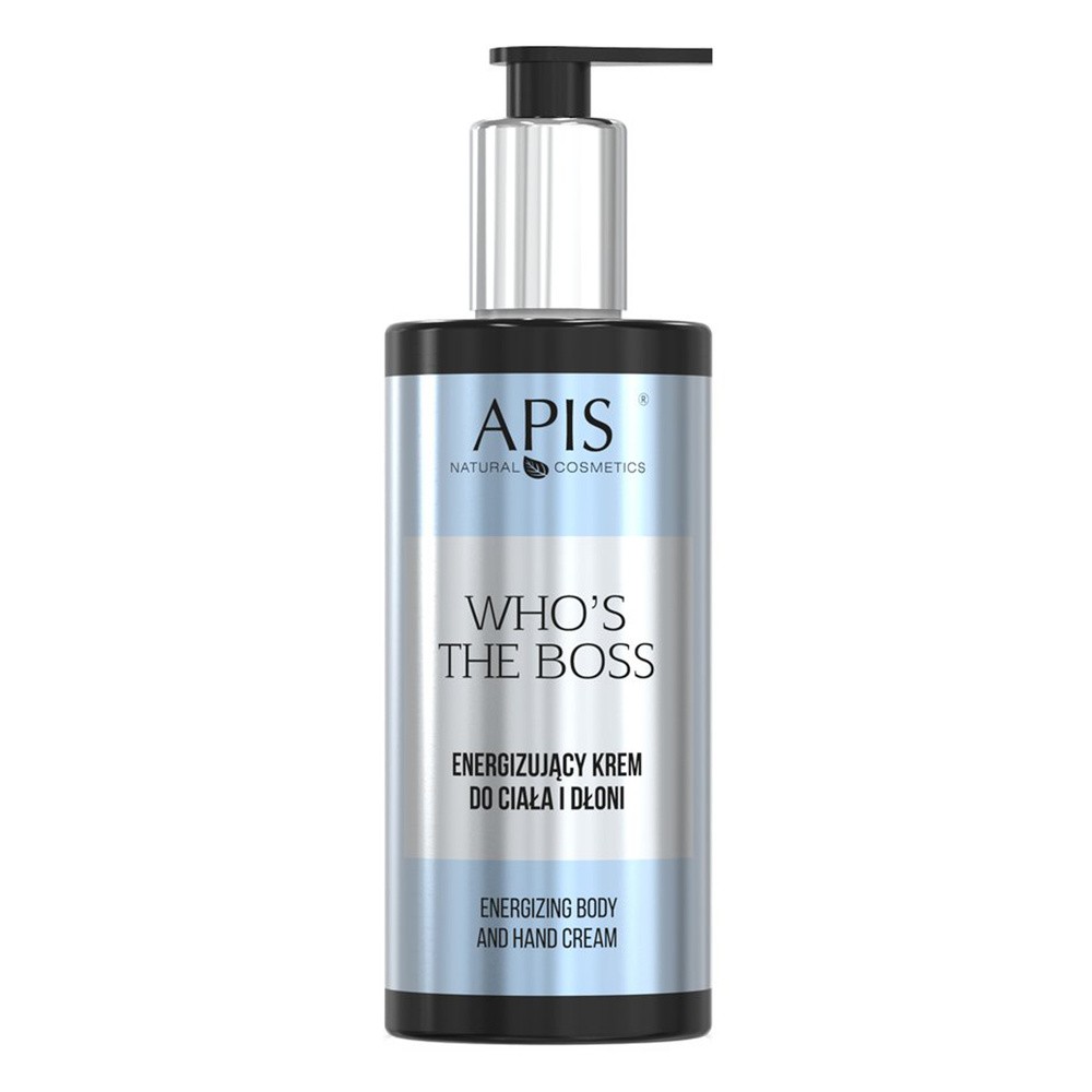 Apis Whos the Boss energizujący Krem do ciała i dłoni 300ml