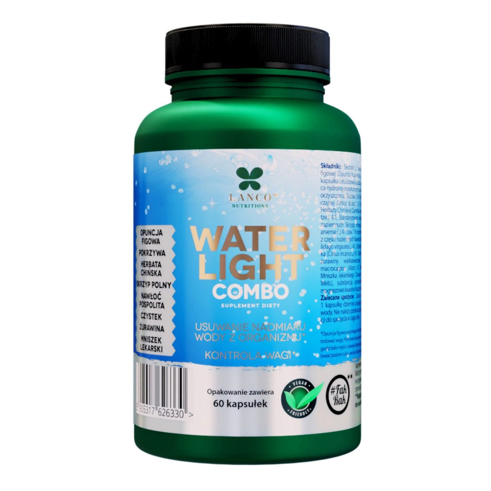 Lanco Nutritions, Suplement wieloskładnikowy kapsułki, Wather light combo, 60 kaps.