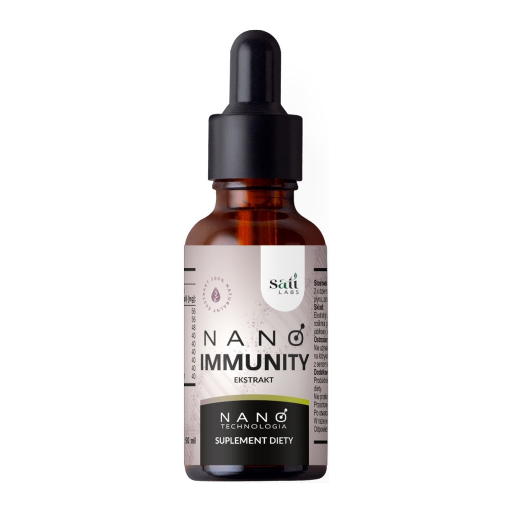 Sati Labs, Nano Immunity, krople, 50 ml