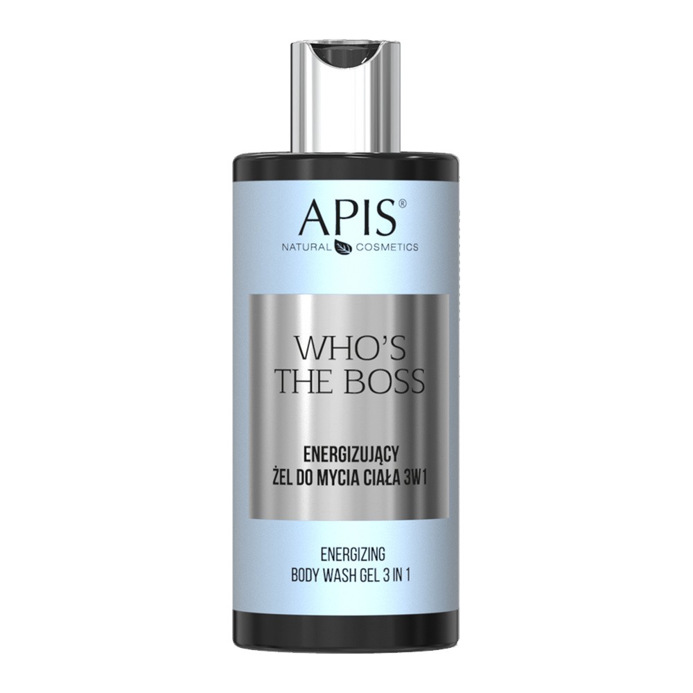 Apis Professional Energizujący żel do mycia ciała 3 w 1 Who's the Boss 300 ml