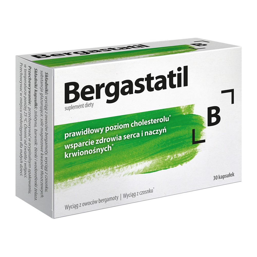 Bergastatil, 30 kapsułek