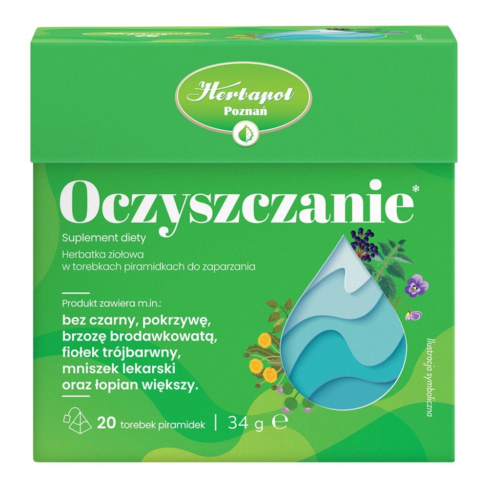 Herbata HERBAPOL Oczyszczanie (20 sztuk)