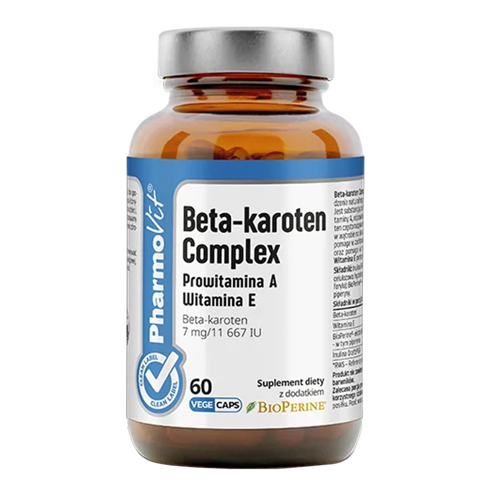 PHARMOVIT BETA-CAROTEN COMPLEX 60 KAPSUŁEK