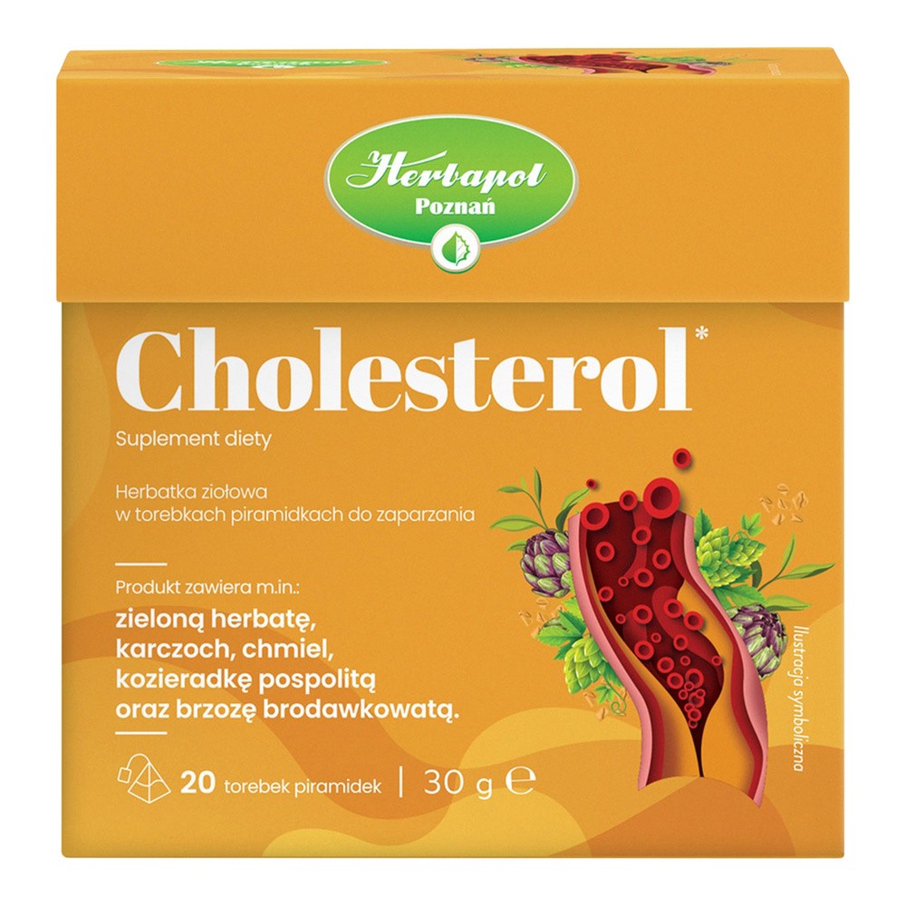 Herbata HERBAPOL Cholesterol (20 sztuk)