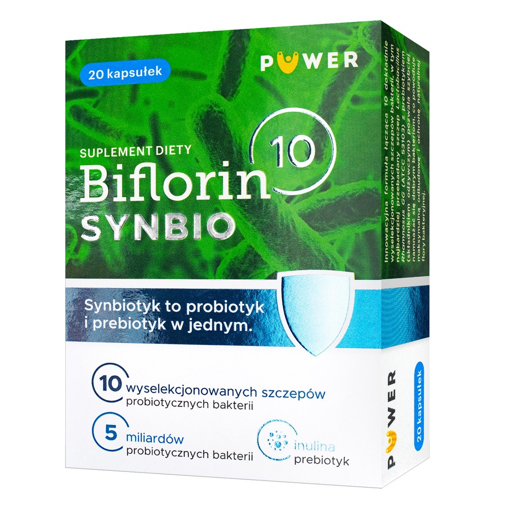 PUWER Biflorin 10 SYNBIO Synbiotyk, 20kaps.