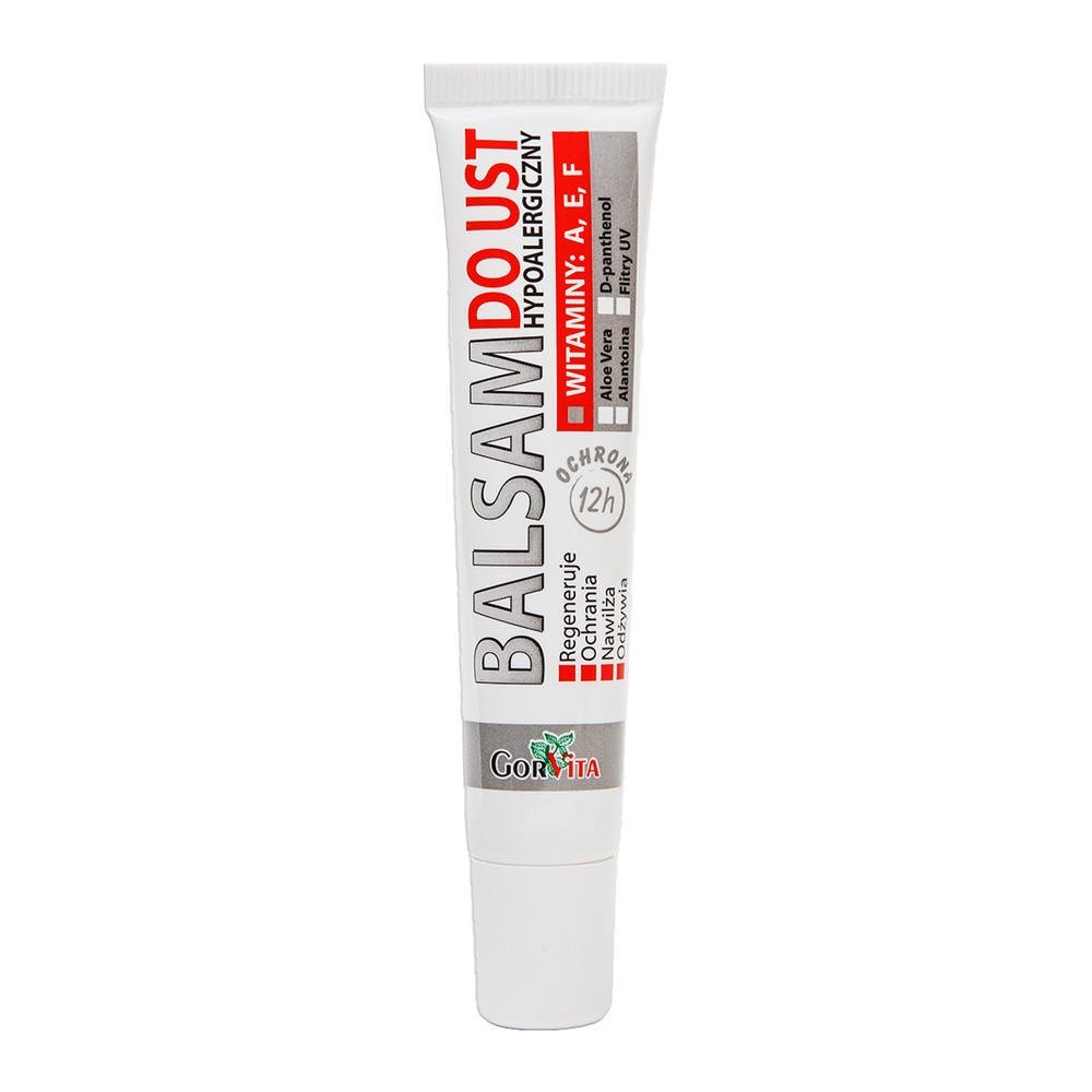 Gorvita Balsam do ust z witaminami A E,F 20ml