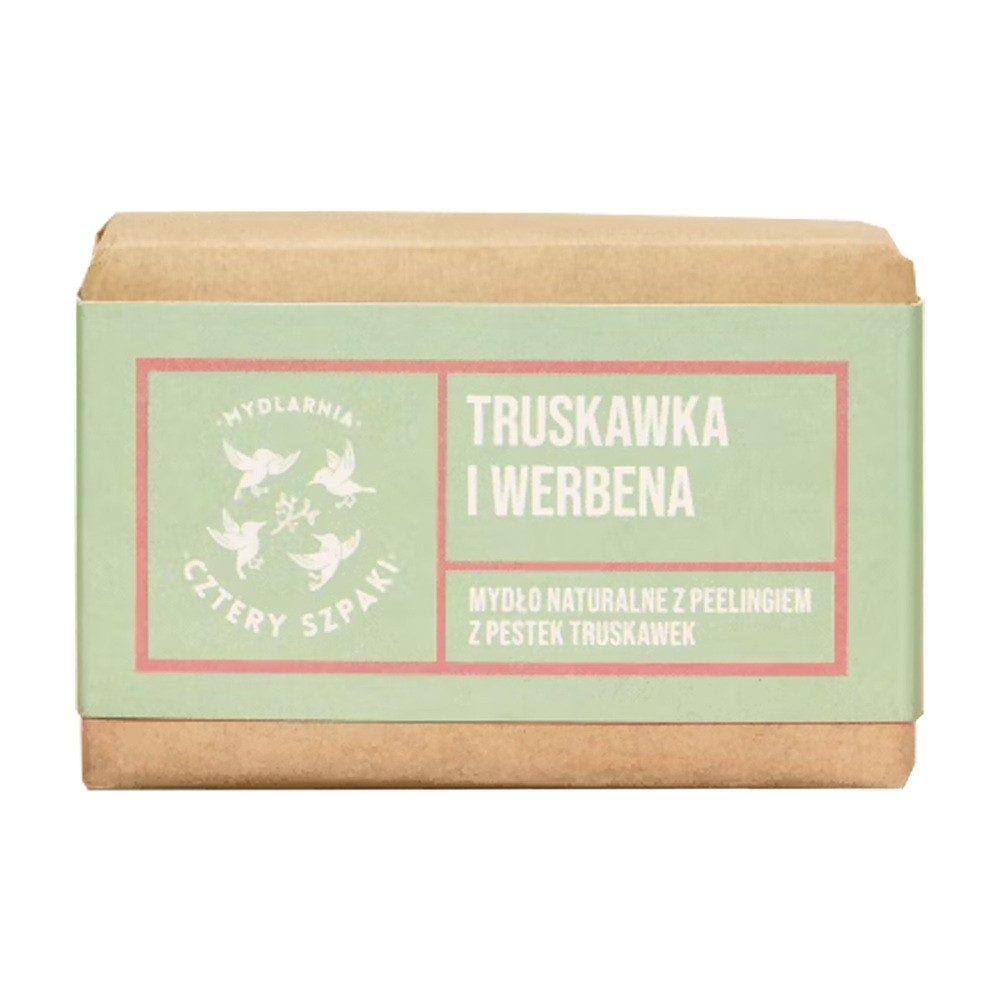 Cztery szpaki Cztery Szpaki Mydło Truskawka i Werbena 110g 12FA-243BB