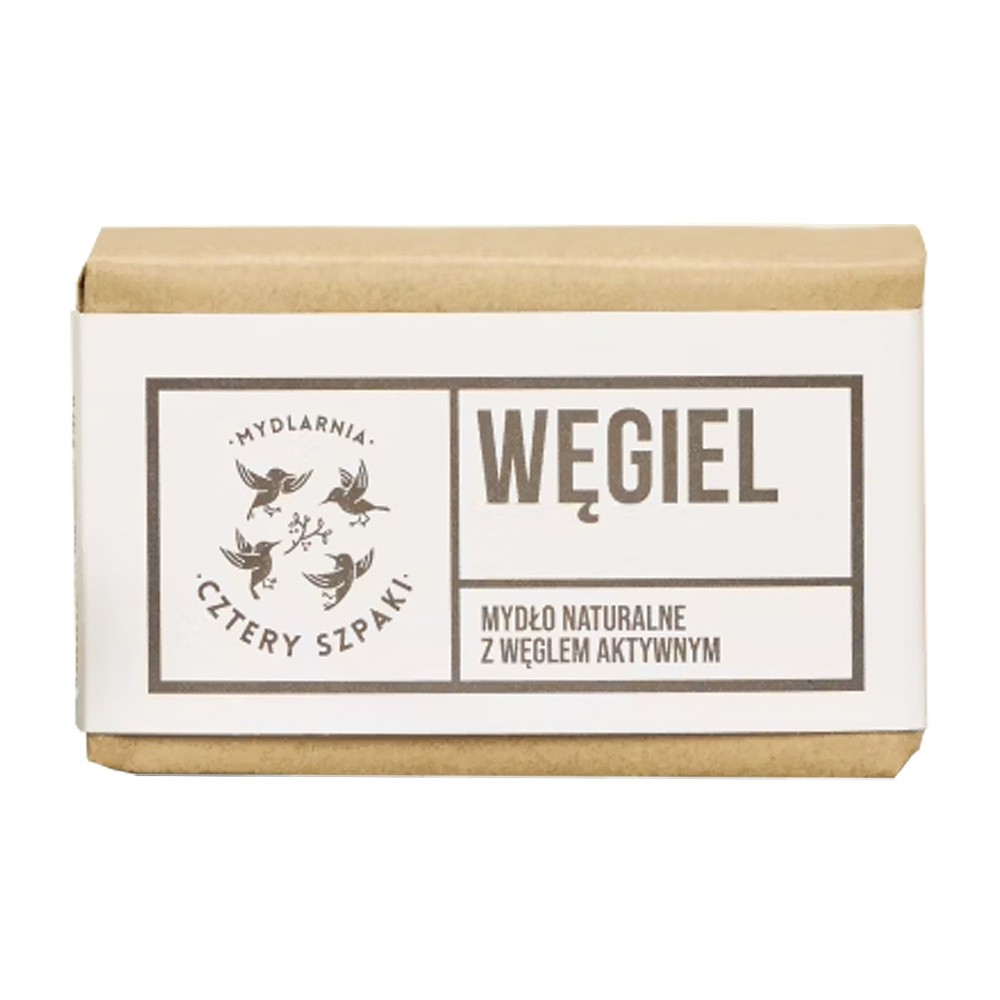 Cztery Szpaki CZTERY SZPAKI Mydło Węglowe 110g 5906660352112 [11868101]