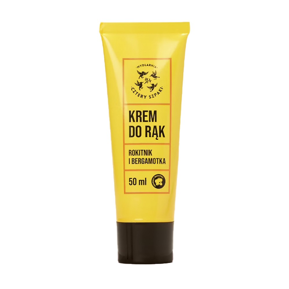 4 Szpaki Krem do rąk Rokitnik i Bergamotka 50 ml