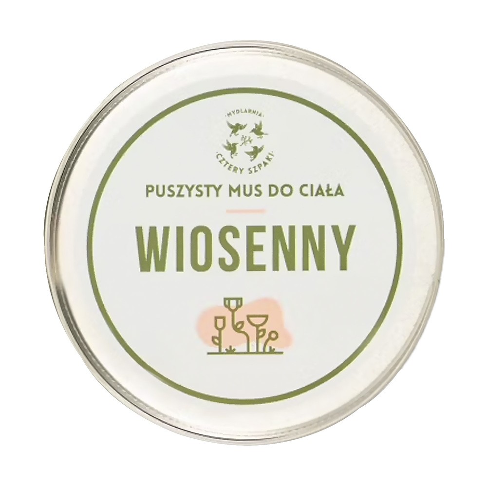CZTERY SZPAKI Cztery Szpaki puszysty mus do ciała Wiosenny 150 ml