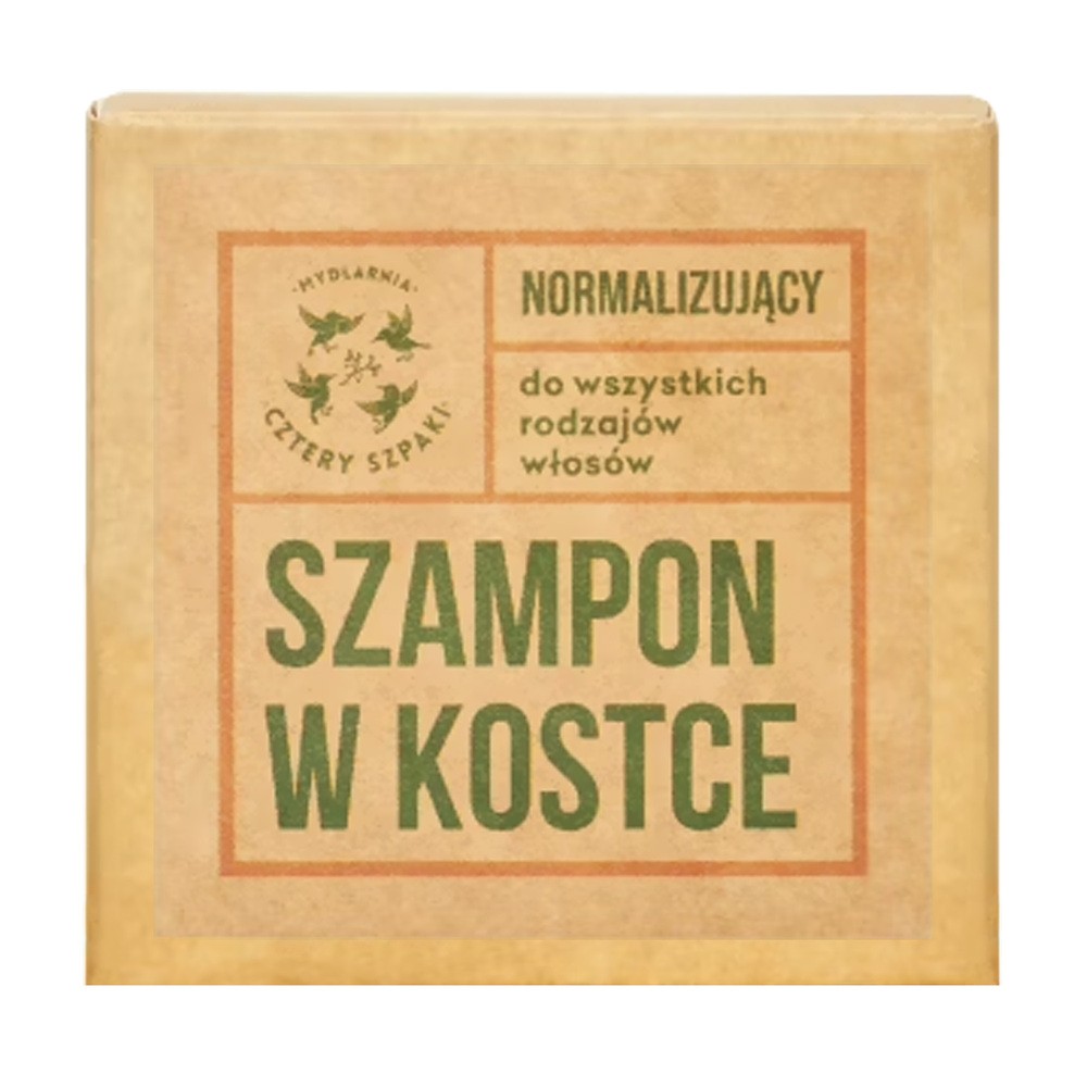 4 Szpaki Normalizujący szampon do włosów w kostce 4 Szpaki