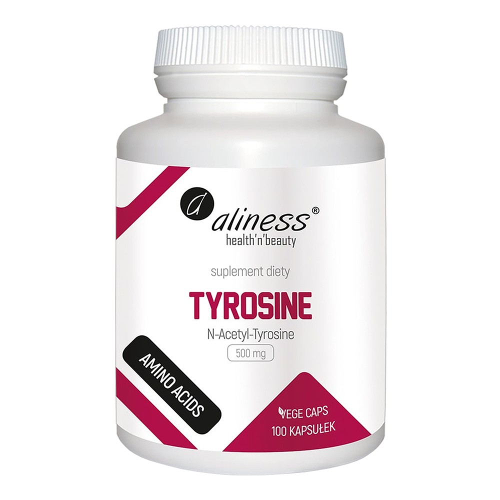 MedicaLine Tyrosine 500mg 100 kaps Aliness N-Acetyl-Tyrosina MC106