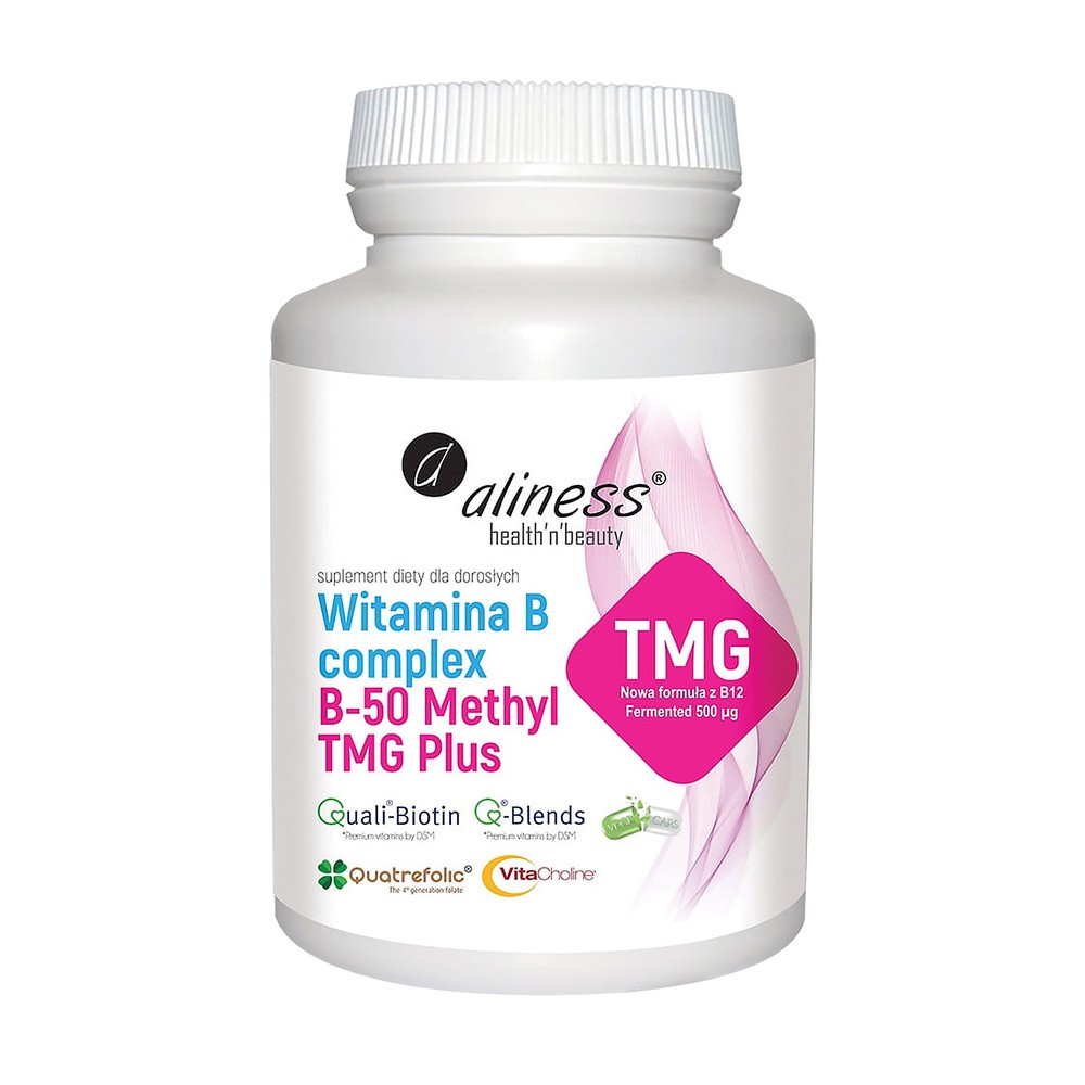 MEDICALINE Witamina B Complex B-50 Methyl TMG PLUS (aliness) TT001071