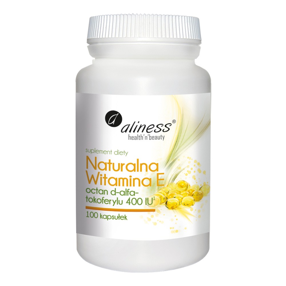 MEDICALINE Aliness Naturalna Witamina E x 100 kaps