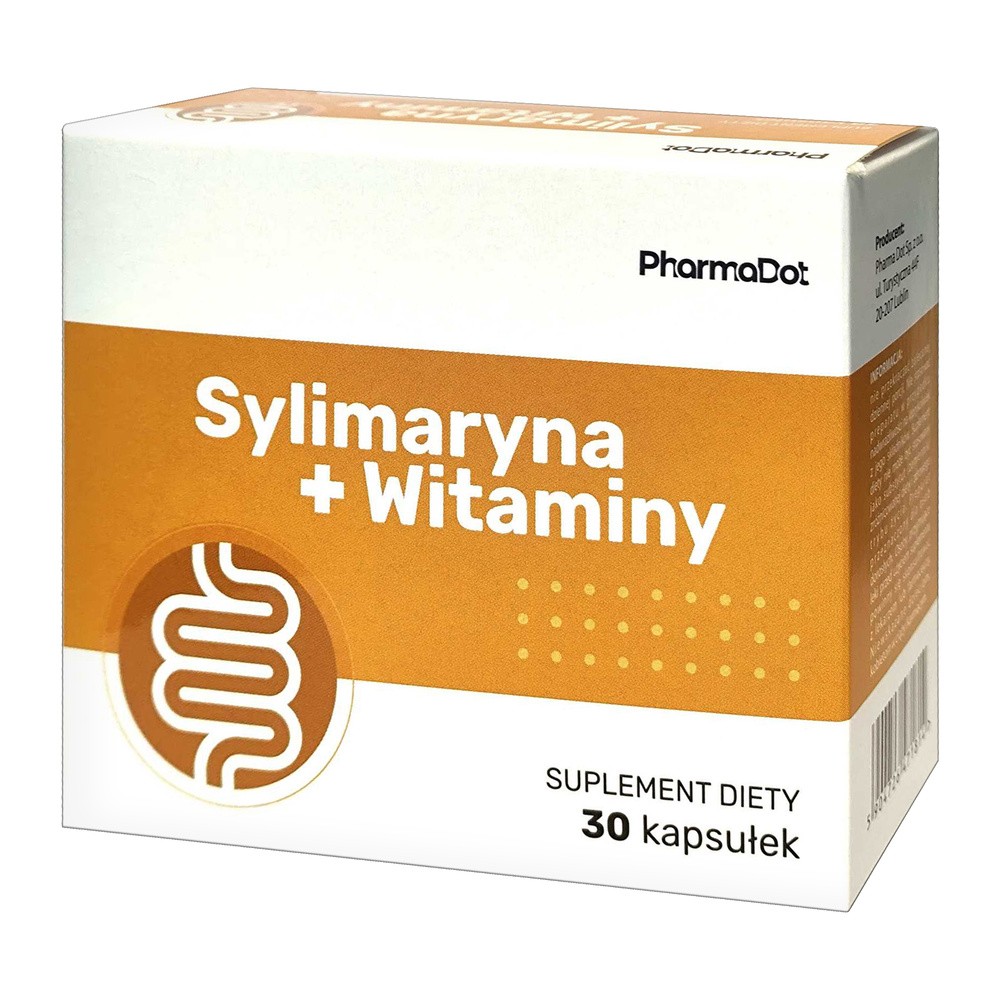 Pharma Dot Sylimaryna + Witaminy, 30kaps.
