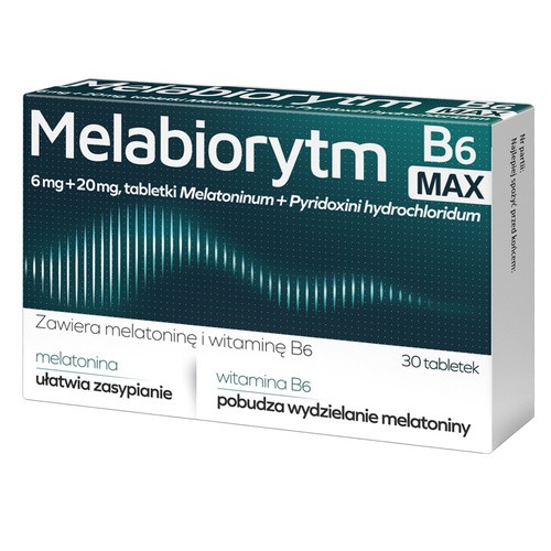 MELABIORYTM B6 Max, 30 tabletek