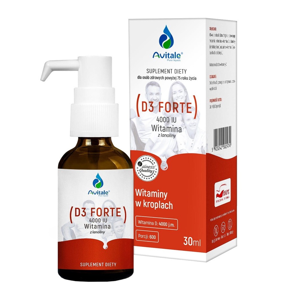 Avitale Witamina D3 Forte 4000 IU 30 ml