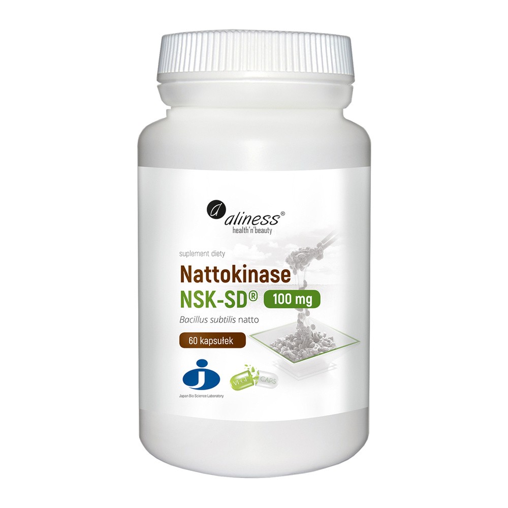 MedicaLine Aliness Nattokinase NSK-SD 100 mg - 60 kapsułek A580482