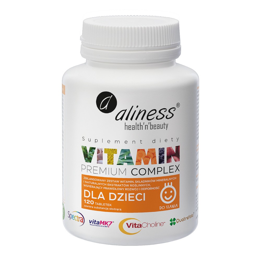 MEDICALINE Aliness Vitamin Premium Complex dla dzieci x 120 tabl
