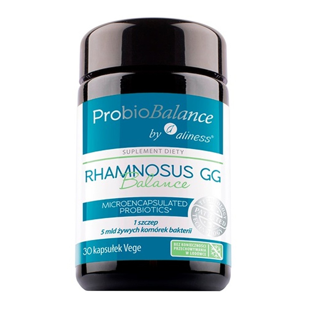 Aliness ProbioBalance ( Rhamnosus GG Balance 5mld ) 30 kaps. Aliness D71E-2007F