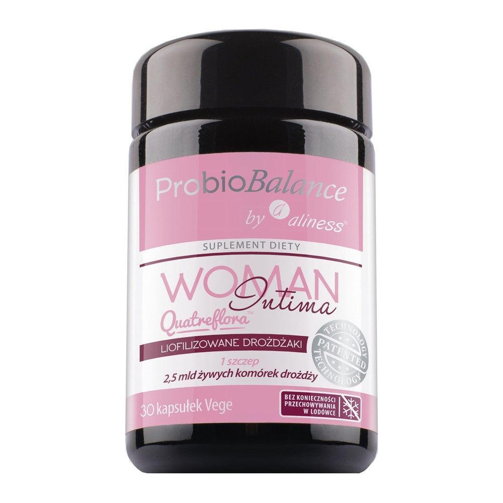 ProbioBALANCE, Woman Intima Quatreflora 2,5 mld x 30 vege caps.