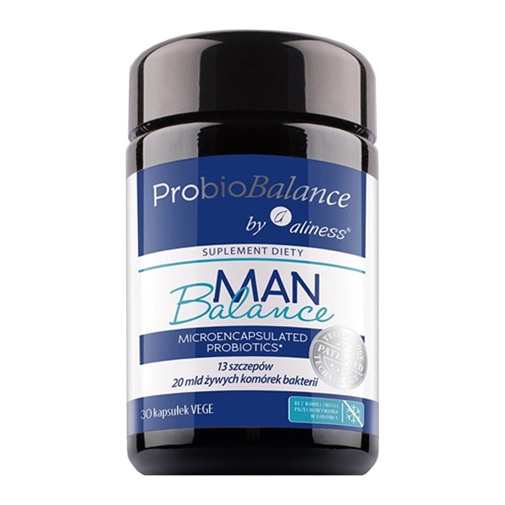 MedicaLine ProbioBalance Man Balance probiotyk - 30 kapsułek