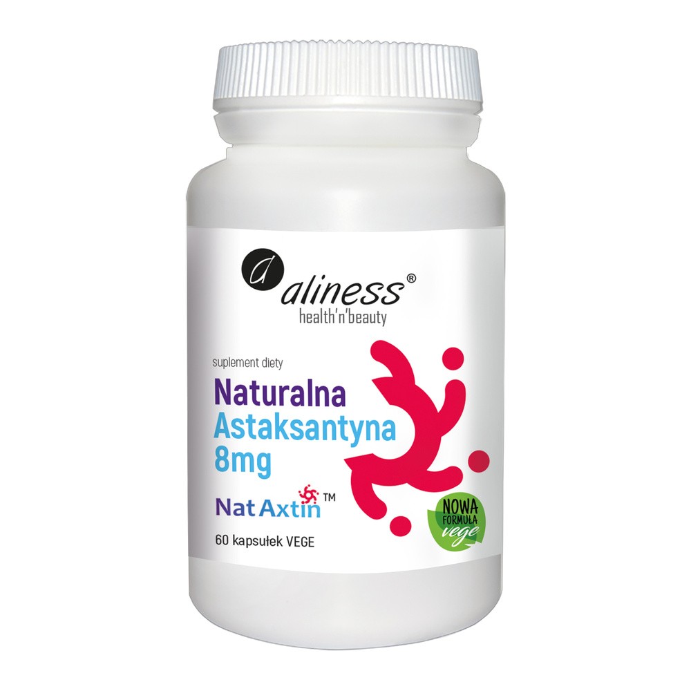 MEDICALINE Naturalna Astaksantyna 8 mg/60 kaps. (Aliness) TT001445