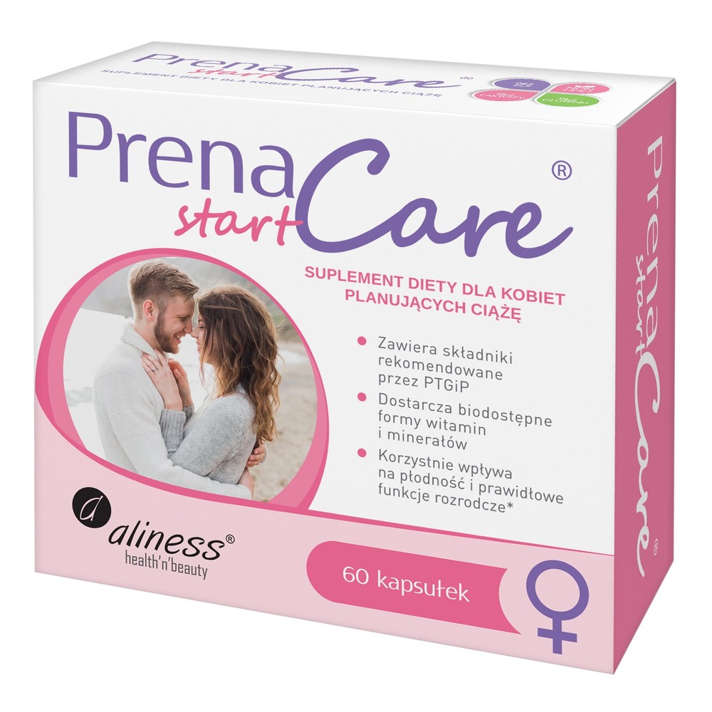 Aliness PrenaCare® START dla kobiet starających się o dziecko 60vkaps.