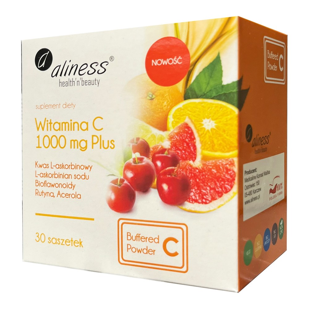 Aliness Witamina C 1000mg 30 saszetek