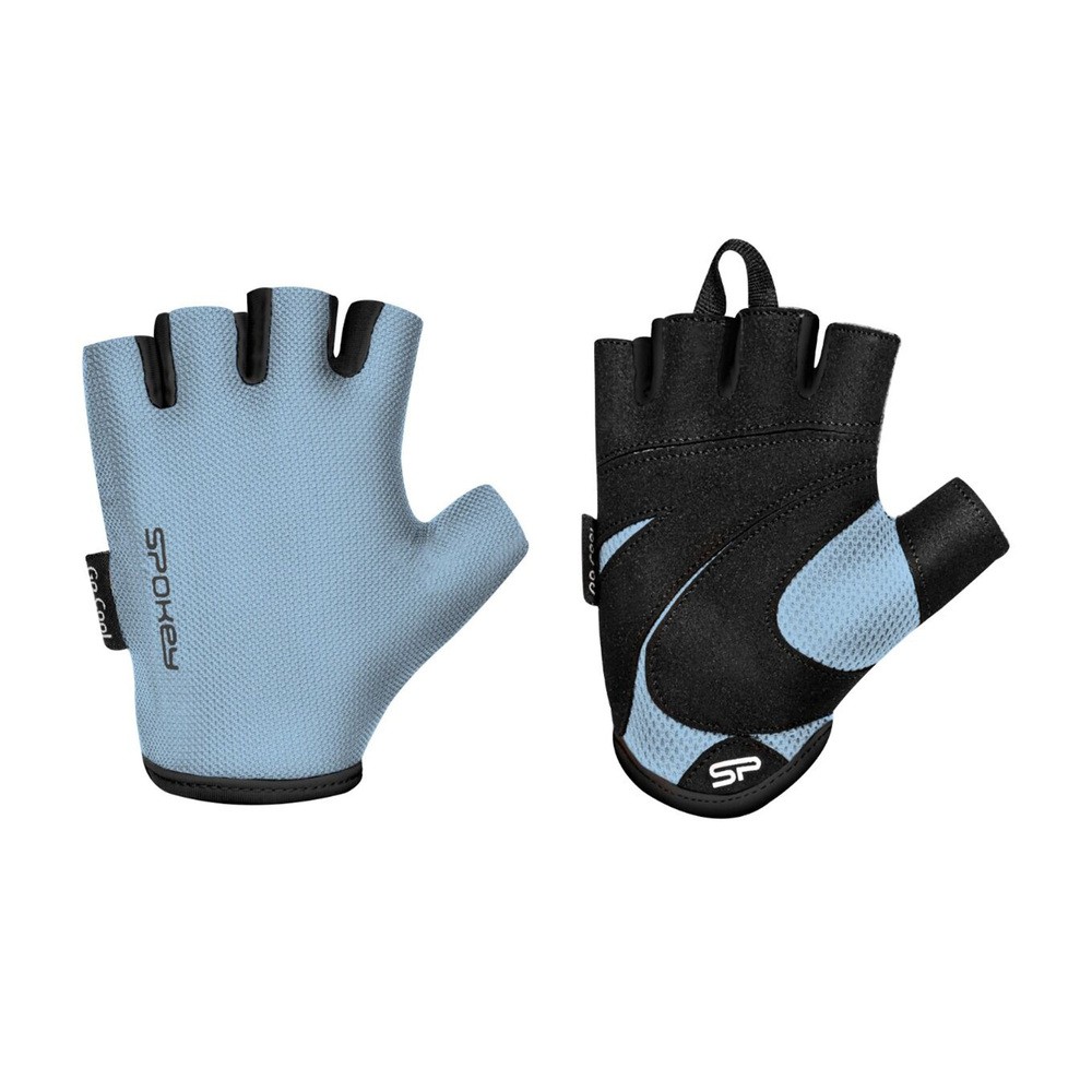 Rękawice fitness SPOKEY Lady fit ( S) Czarno-niebieski
