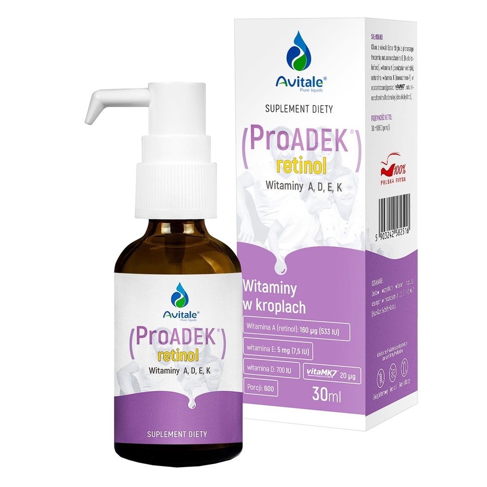 MEDICALINE Avitale Witamina ProADEK Retinol 30 ml