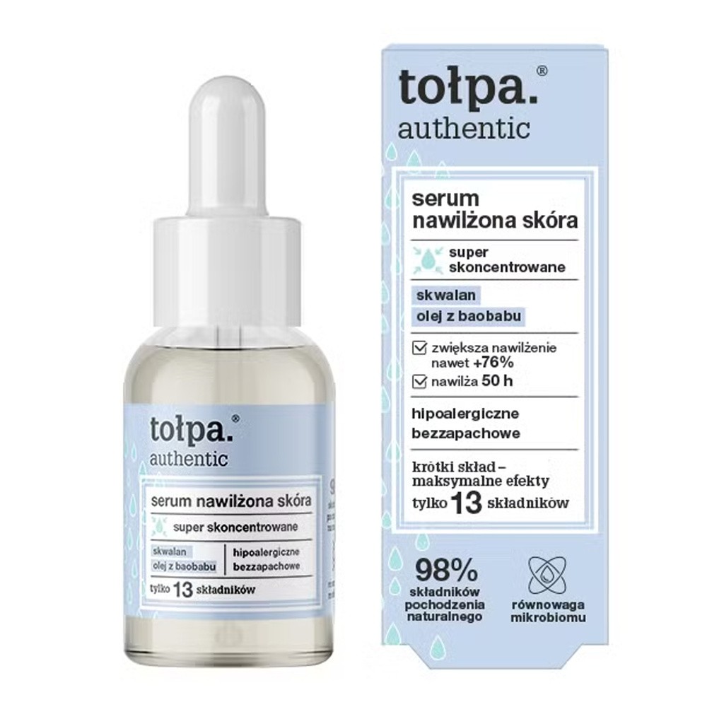 Tołpa Authentic Serum nawilżona skóra 30ml