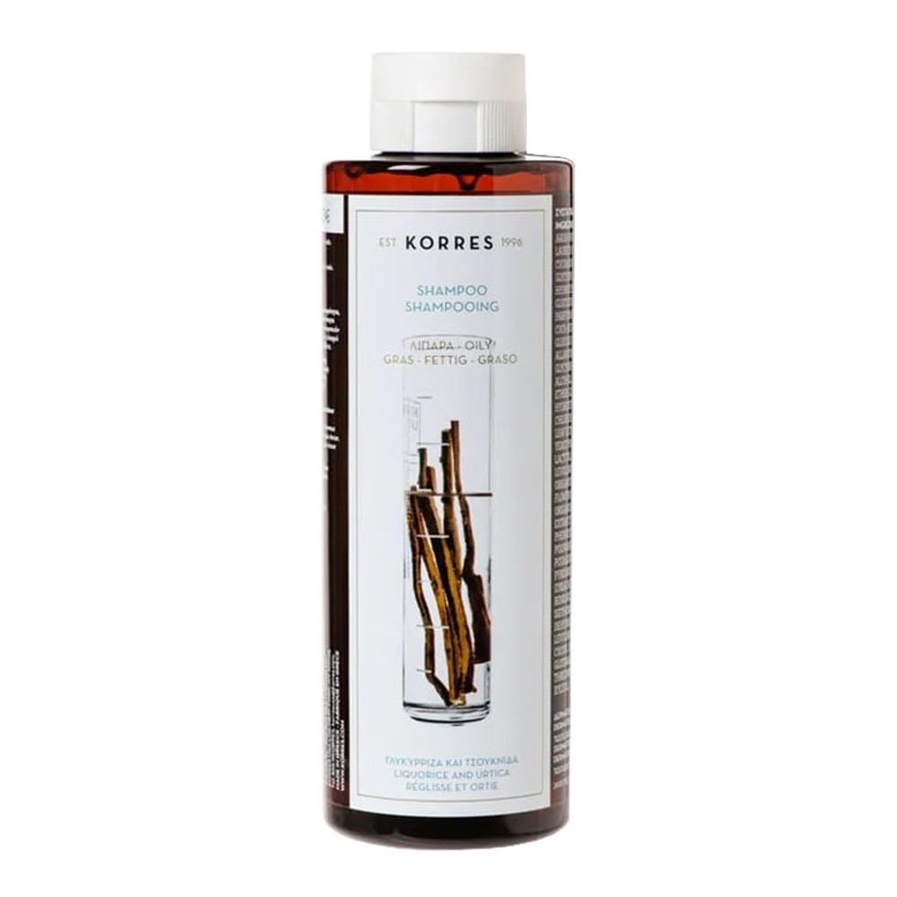 Korres Shampoo For Oily Hair With Liquorice And Urtica szampon z wyciągiem z luk