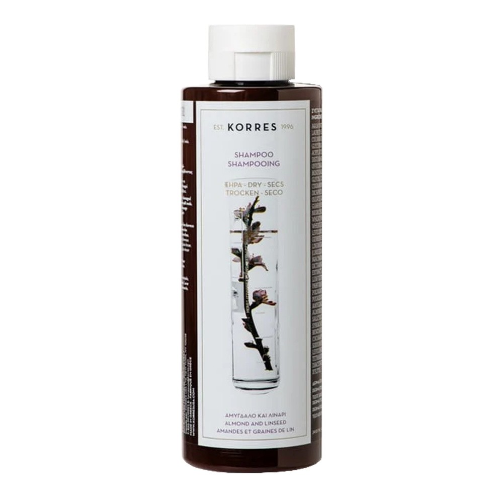 Korres Almond And Linseed Shampoo szampon z wyciągiem z migdałów i olejem lniany
