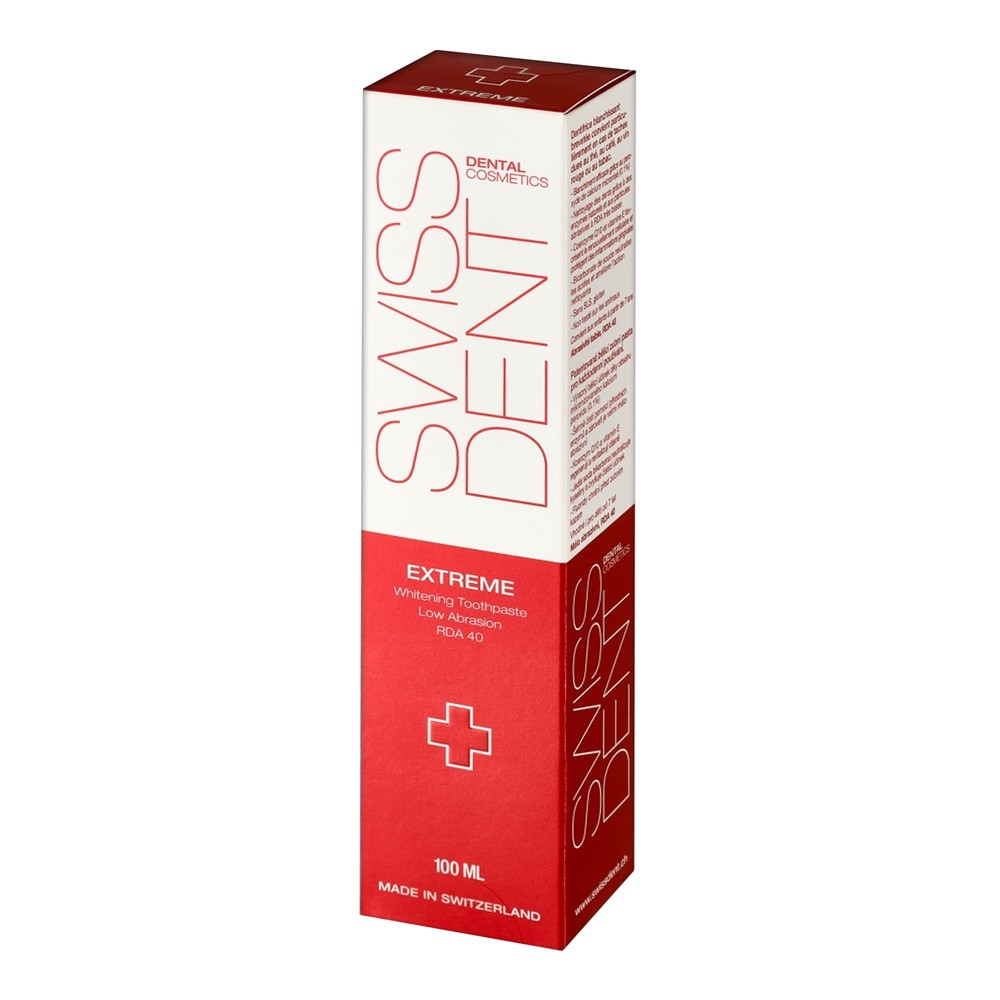 Swissdent Wybielająca pasta do zębów - Extreme Whitening Toothcream for Stained Teeth Wybielająca pasta do zębów - Extreme Whitening Toothcream for Stained Teeth