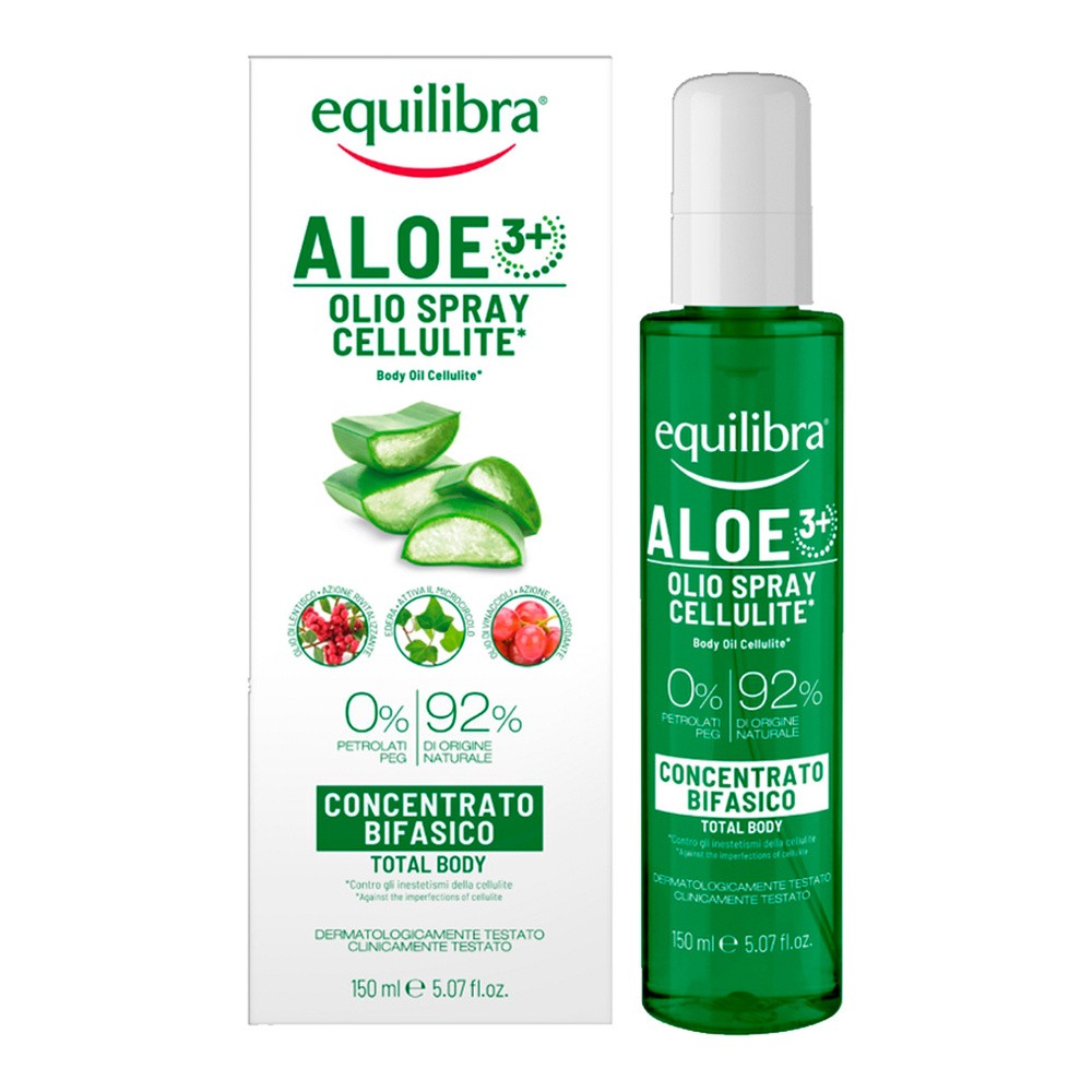 Equilibra Aloe 3+ Antycellulitowy Olejek do Ciała w Sprayu 150ml
