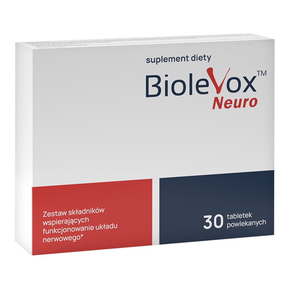 Biolevox Neuro, 30 tabletek powlekanych