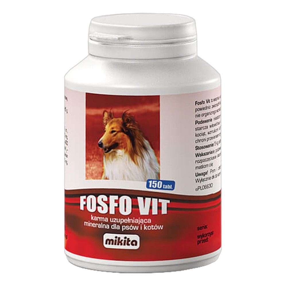 Mikita Fosfo Vit preparat witaminowy dla psów 150szt