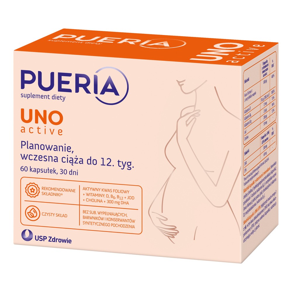 Pueria Uno Active, 60 kapsułek