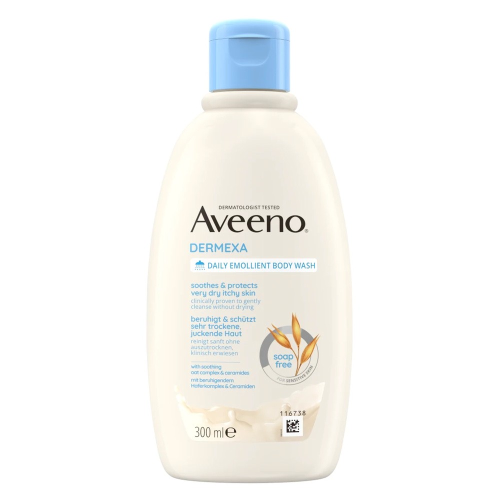 Aveeno Dermexa Daily Emollient Body Wash Żel pod prysznic 300 ml