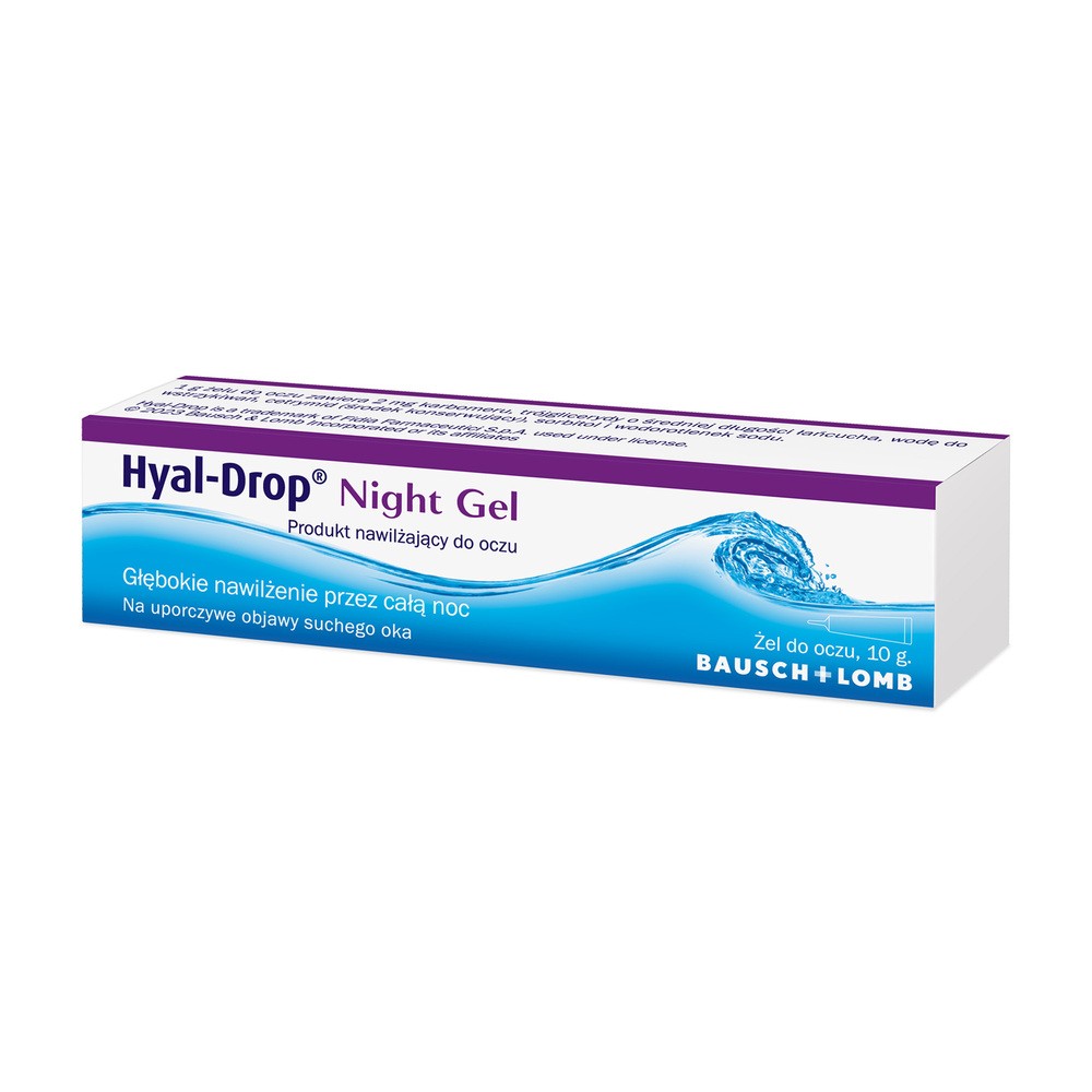 Hyal-Drop Night Gel Żel do oczu, 10 g