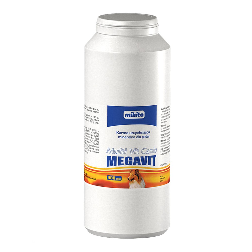 Mikita Megavit Multi Vit Canis 400 Tabletki
