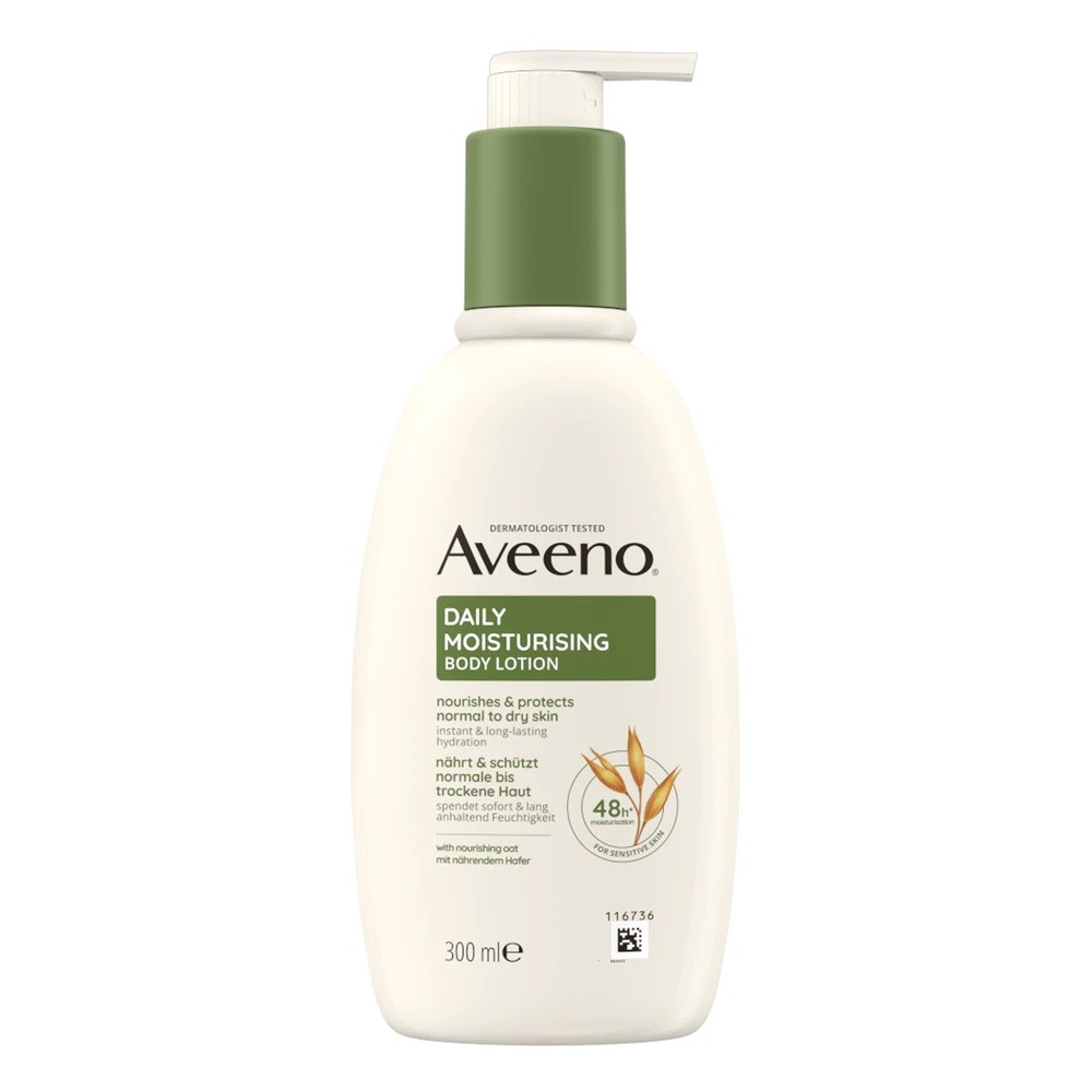 Aveeno Daily Moisturising, balsam nawilżający do ciała, 300 ml