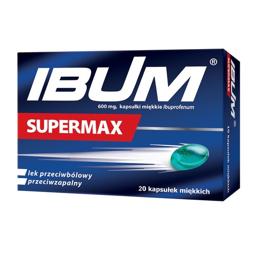 IBUM Supermax 600mg, 20 kapsułek