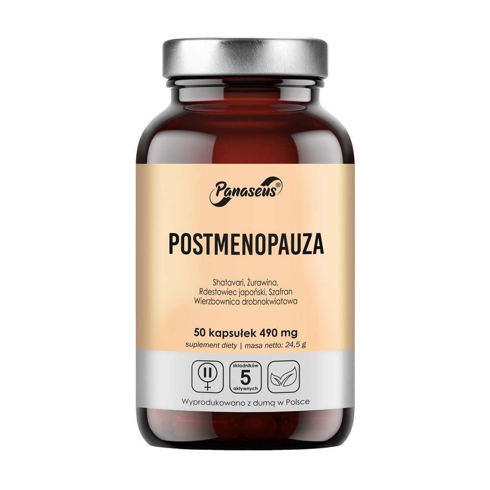Panaseus Postmenopauza suplement diety 50 kaps.