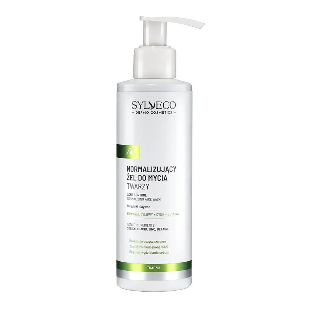 Sylveco Dermo Trądzik Normalizujący żel do mycia twarzy, 200 ml