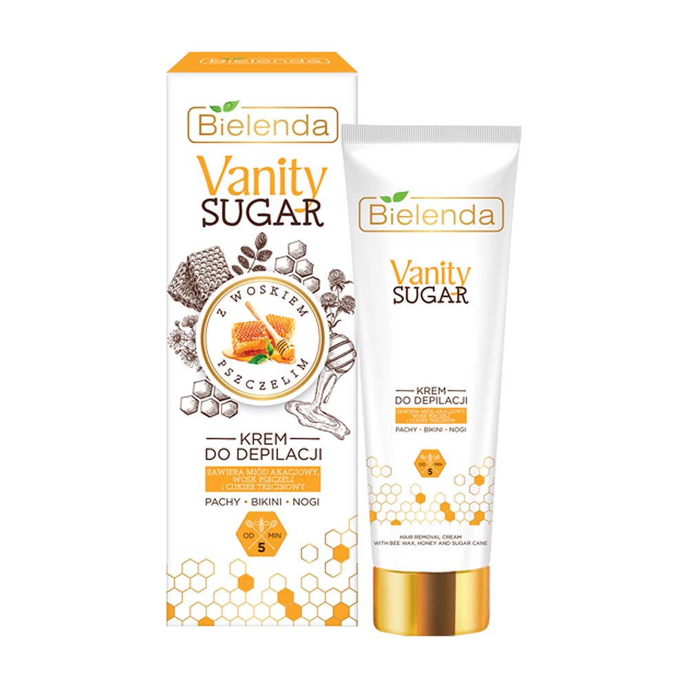 Bielenda Vanity Sugar Krem d/d z woskiem pszczelim